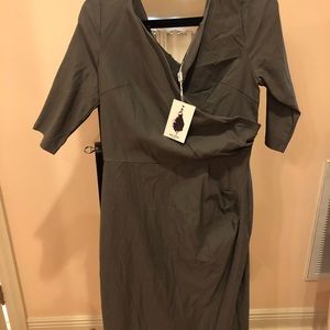 MUXXN Stretch Dress in Gray